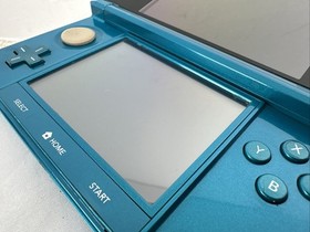 Nintendo 3DS Handheld Console Aqua Blue CTR-001 (USA) W/Charger & Game Tested