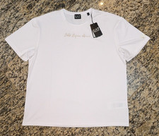 Emporio Armani EA7 Logo Womens Active Shirts  Tees Size XL White AUTHENTIC NEW