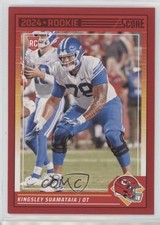 2024 Score Rookies Red Kingsley Suamataia #331 0q5