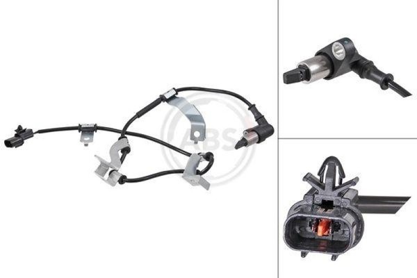 A.B.S. Sensor Raddrehzahl ABS Sensor Vorne Links 31901-image