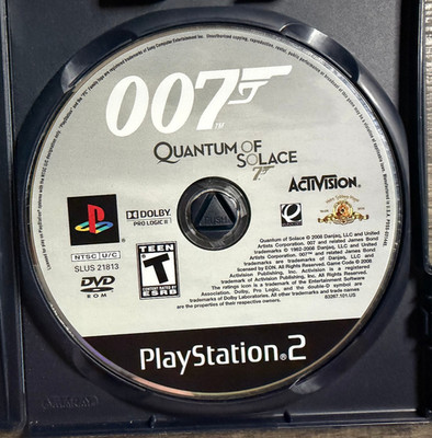 007: Quantum of Solace (DISC ONLY) - Sony PS2 - Activision - Acceptable Conditio