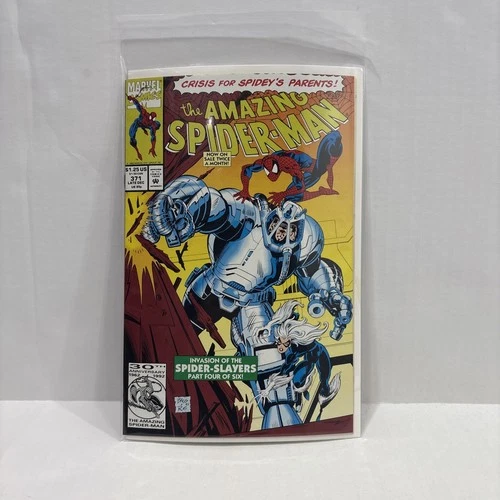 The Amazing Spider-Man #371 Invasion of the Spider-Slayers Part Four of Six