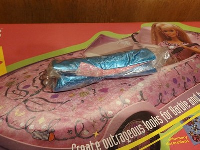 1993 Mattel Barbie Paint 'N Dazzle Car New Open Box All Parts