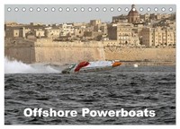 Offshore Powerboats (Tischkalender 2027 DIN A5 Quer), Calvendo Monatskalender