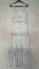 Altar’d State Shania Floral Maxi Dress Womens Large Boho Easter Spring Fairy