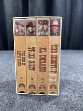 The Duke Collection Best of John Wayne VHS Box Set 4 Tapes Paramount Westerns