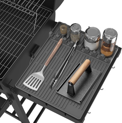Silicone Grill Mat 16x11.5 for Blackstone Griddle Shelf BBQ Spatula Drip Pad