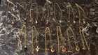Vintage 1970's Lindenwold 14KT Gold Plated Costume Jewelry Necklace Estate Lot