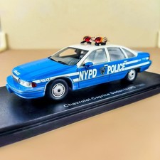RARE!!! BOS 1/43 Scale Resin Chevrolet Caprice Sedan NYPD 1992-Model Car Blue