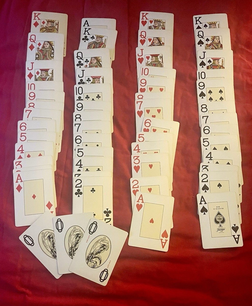 Vintage Heraclio Fournier Vitoria 818 Playing Cards Naipes -Spain