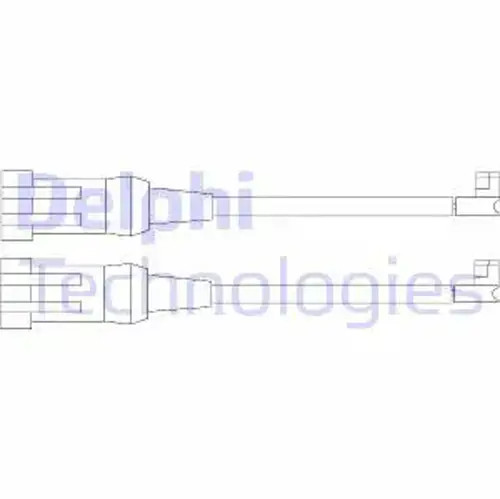 Brake pad wear sensor Disc Brake LZ0202 DELPHI for TOYOTA IVECO