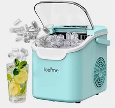 Machine à Glaçons Portable 12 kg/24h - Autonettoyante – Glaçons en 6 min – Neuve