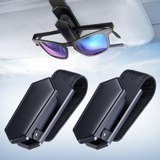One-Handed-Operation Sunglasses Holder for Car Visor Sunglass Holder Clip Car