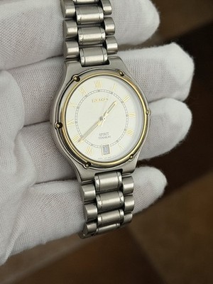 Rare Vintage Seiko Spirit Titanium Men's Quartz Dress Watch 7N47