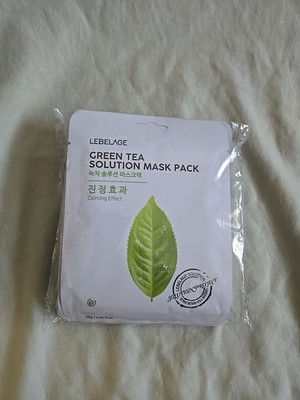 Leblage Green Tea Korean Solution Face Mask Sheet 10 Pack Set