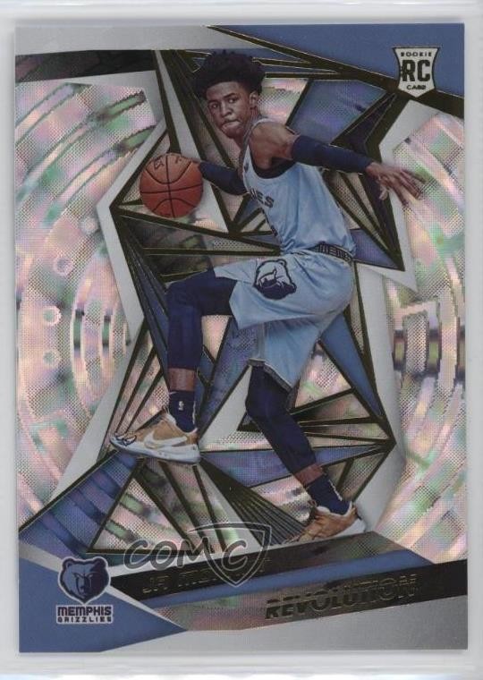 2019-20 Panini Revolution Rookies Fractal Ja Morant #102 Rookie RC