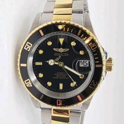 Invicta Men's Automatic Pro Diver Two Tone Watch 40mm 8927OB