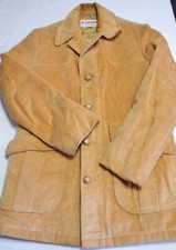 MCGREGOR Vintage BROWN CORDUROY COAT JACKET WESTERN ROCKABILLY 38