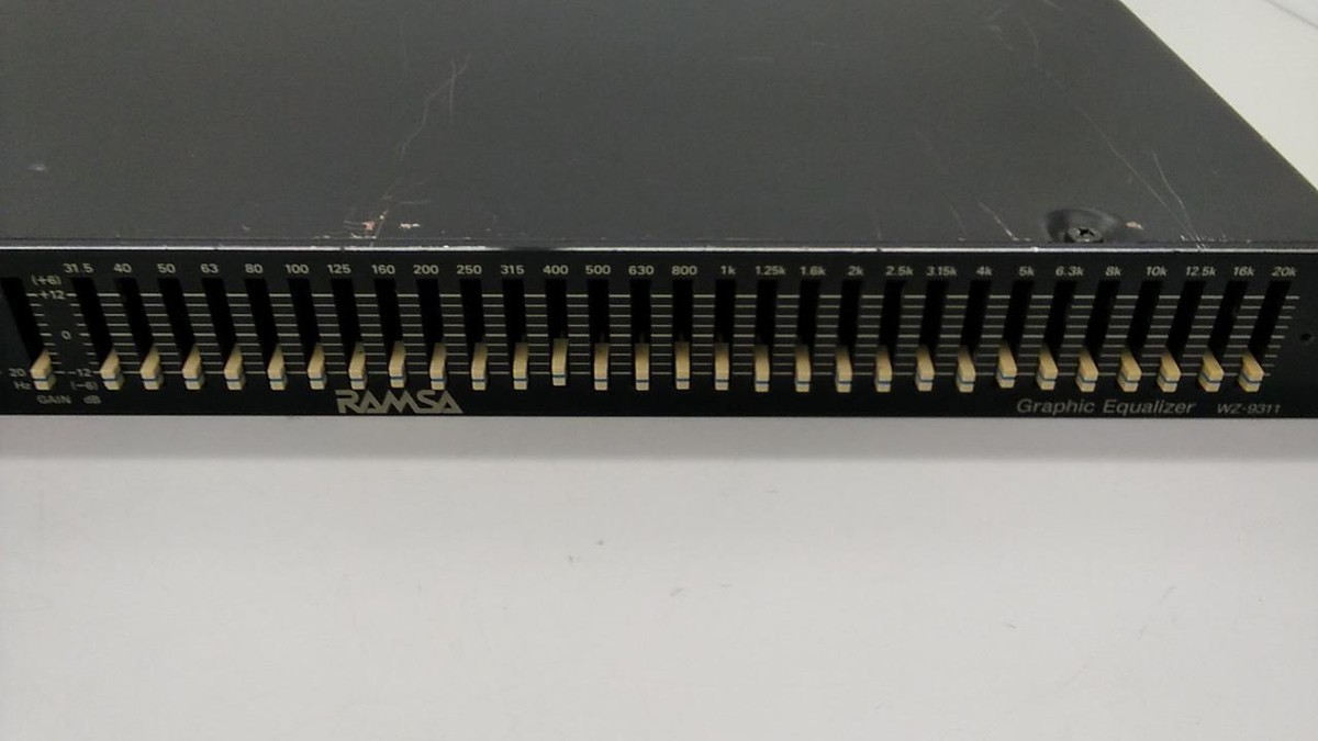 RAMSA WZ-9311　グラフィックイコライザ Panasonic Ramsa WZ-9311 Graphic Equalizer グラフィック
