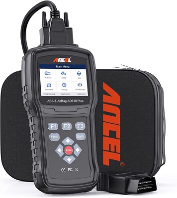 ANCEL AD610 Plus Bidirectional ABS  Reset Scan Tool Automotive OBD2 Code