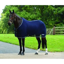 Image of Saxon Element Net Cooler Standard Neck Horse Rug | Lightweight - Navy/Blue