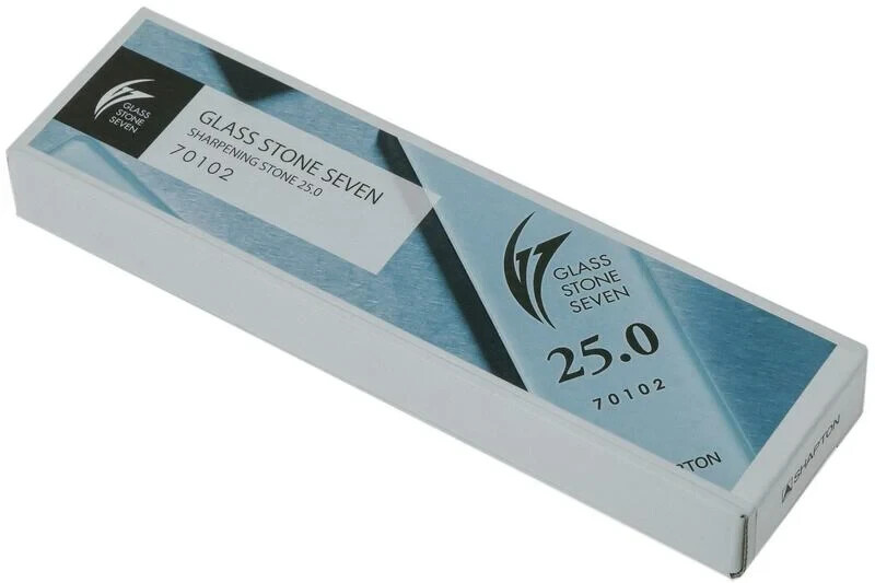 Pierre à aiguiser SHAPTON Glass Stone Seven 25 microns grain 500 pour couteaux réf 70102