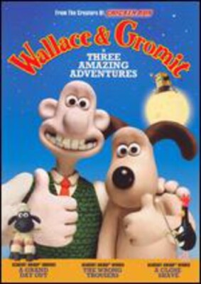 豆*屋様 SPECIAL 80s Wallace & Gromit ブルゾン 非 Wallace & Gromit in Three Amazing Adventures (DVD, Nick Park