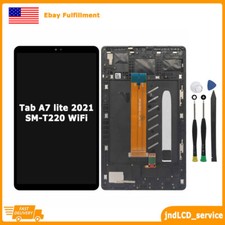 For Galaxy Tab A7 Lite 2021 SM-T220 WiFi LCD Display Touch Screen Digitizer