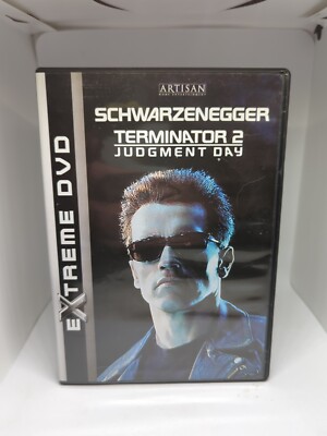 Terminator 2 DVD 2003 Artisan Dual Disc Extreme DVD Edition