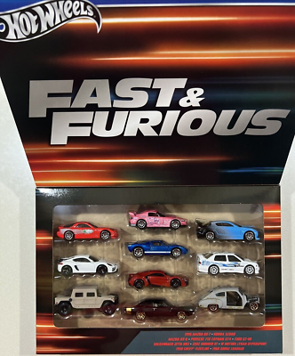 NEW 2024 Hot Wheels Fast and Furious 10 PACK VHTF | eBay
