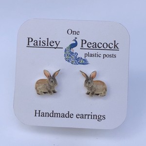 rabbit earrings