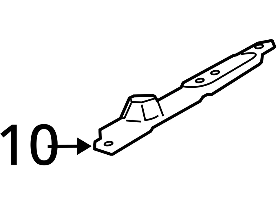 Оригинальный привод замка защелки заднего багажника кузова Audi Q5 2015 года выпуска с идентификатором 4f9827383g - Изображение 4 из 4