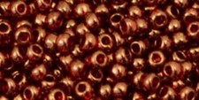 8/0, Toho Seed Beads, 329, Gold-Lustered AFRICIAN SUNSET, 10 grams, TR-08-329