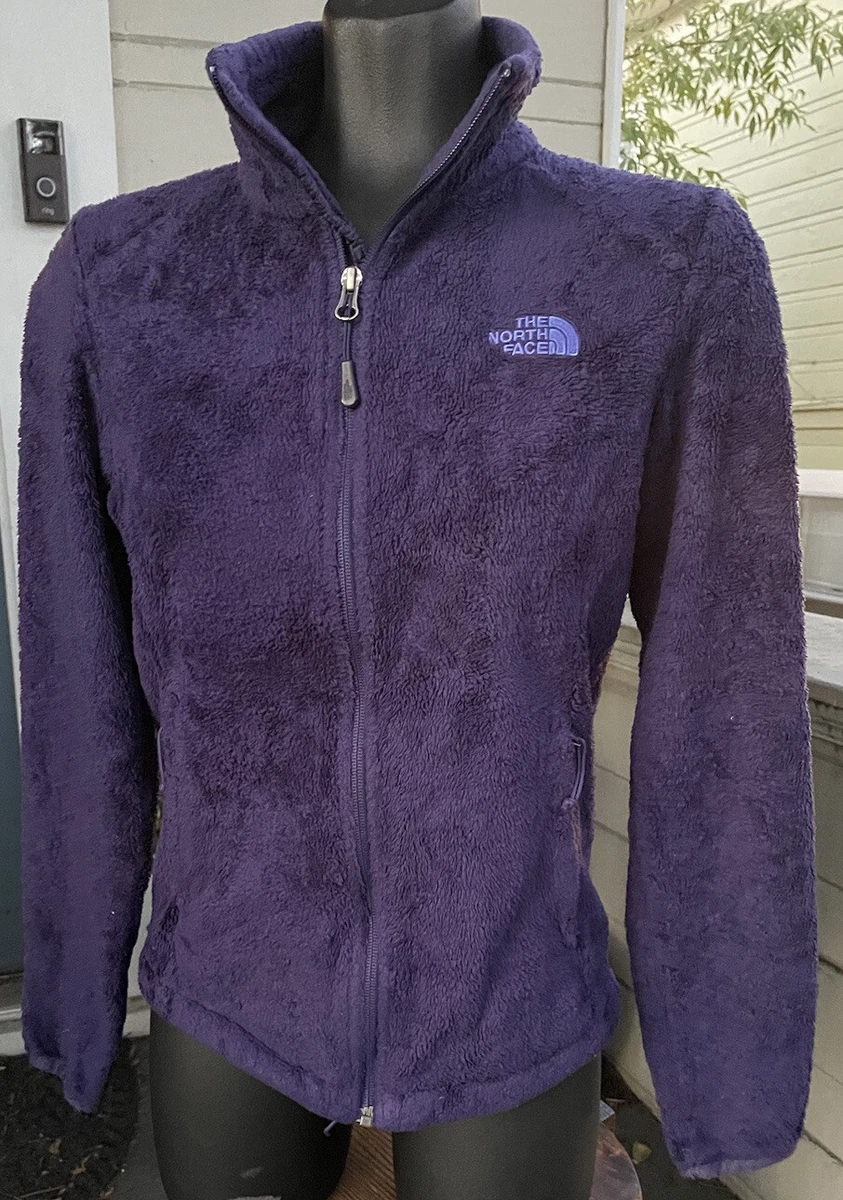 Women’s THE NORTH FACE Purple Osito Fleece Full Zip Jacket, Size XS