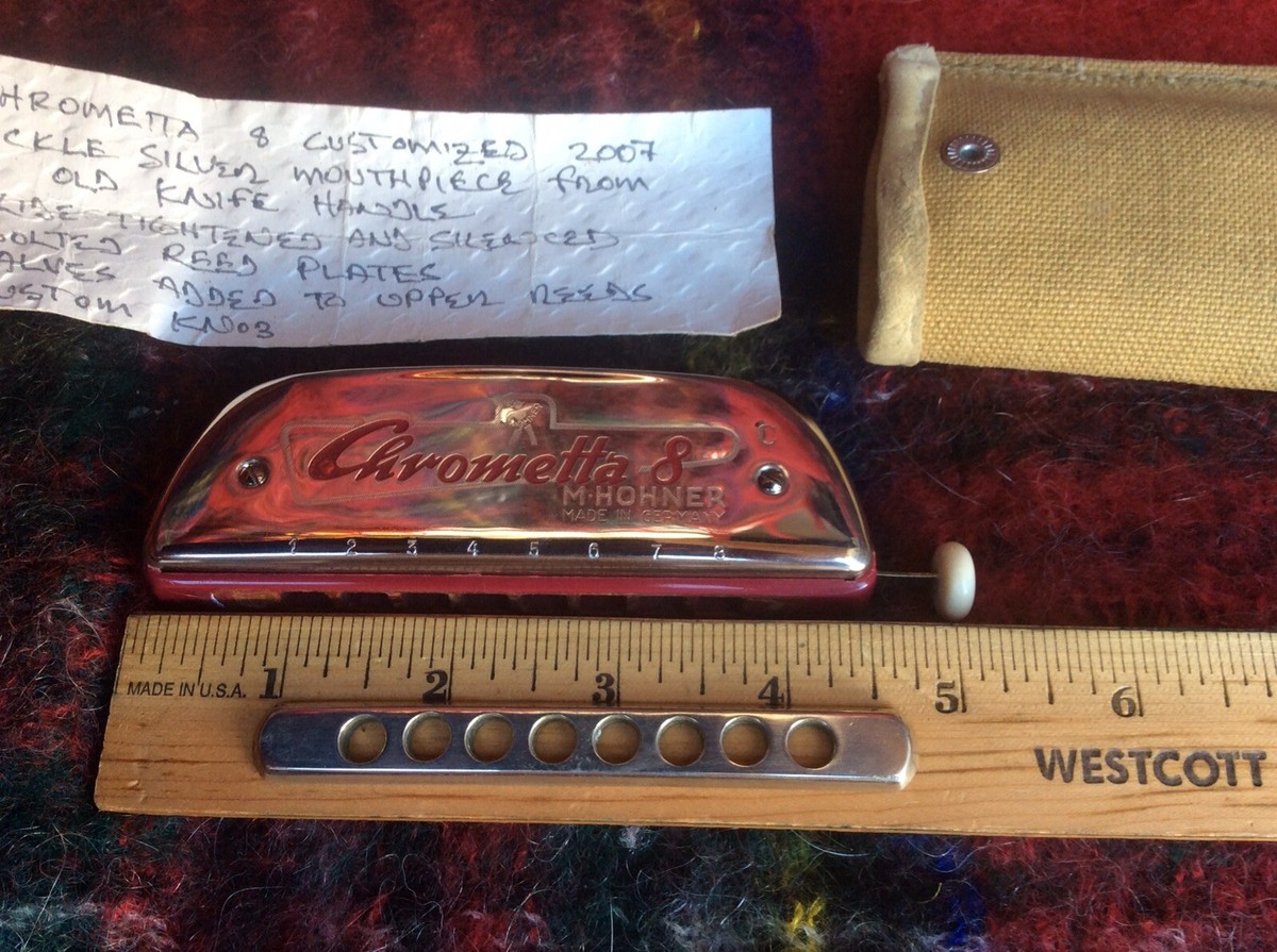 M.Hohner Chrometta 8 Harmonica Germay | eBay