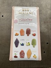 tabella Insegna Pubblicitaria  gelati Majani