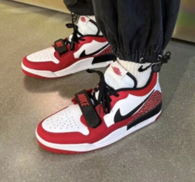 Nike Air Jordan Legacy 312 Low Chicago - White/Black-Gym Red Men s Size 13