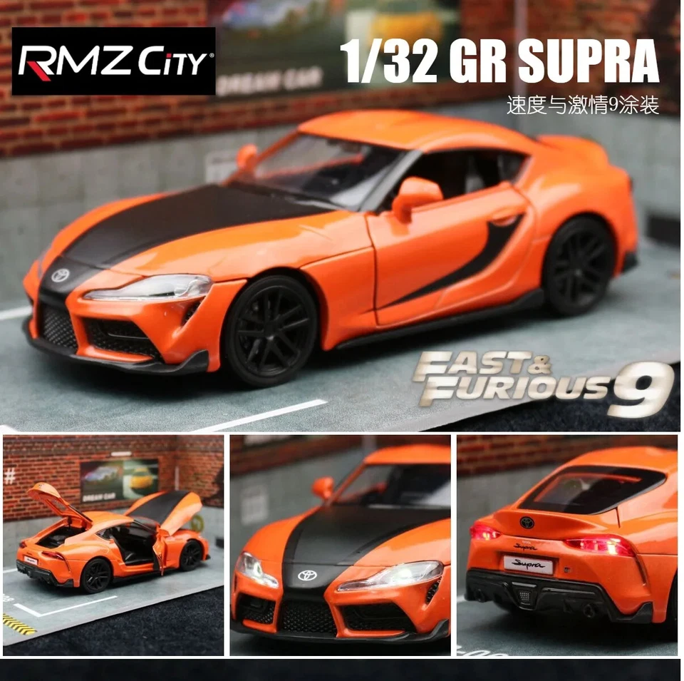 1:32 Toyota Supra GR Fast & Furious Alloy Model Car Diecast Car Toy Vehicle - Image 4 of 4