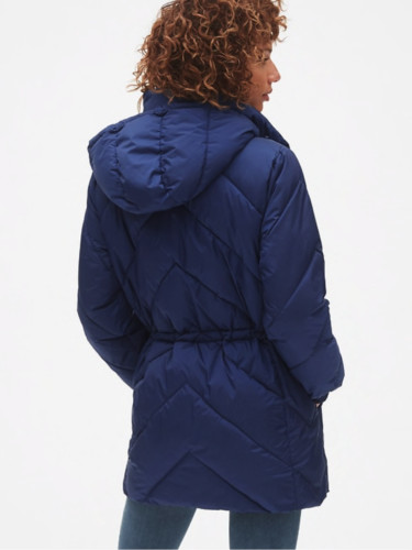 Gap ColdControl Elongated Puffer Coat, NWT, Medium, Red, MSRP $168 USC image 3