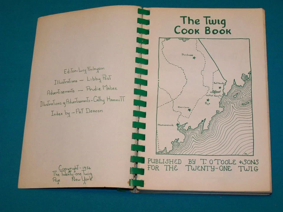 The Twig Cook Book The Twenty-One Twig Rye, New York 1956 NY - Image 2 of 4