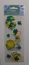 Jolee's St. Patrick's Day Dimensional Stickers Leprechauns Lucky Shamrocks