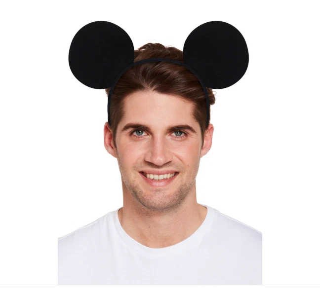 HENBRANDT Mickey Maus Ohren Stirnband Henne Party Kostüm gefleckt Damen Kinder (U00 506)