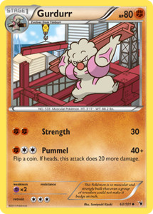 Gurdurr 63/101 Uncommon | Noble Victories | Pokemon Card