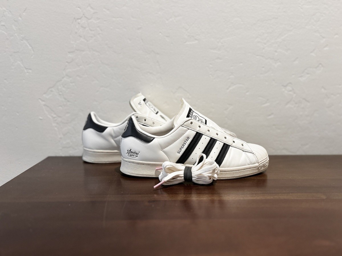 Adidas André Saraiva x Superstar Chalk White Black Size 9.5 s-l1200.jpg main image 2