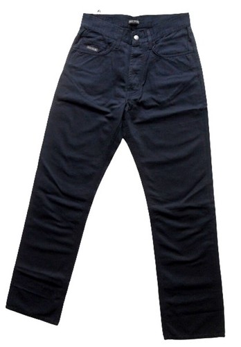 Pantalones de peluche Texotto de algodón azul marino para hombre 30", 32", 38"" de peluche Smith - Imagen 4 de 8
