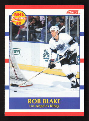 1990-91 Score Canadian #421 Rob Blake Los Angeles Kings Rookie