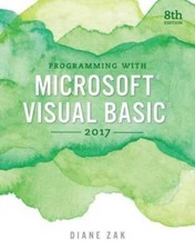 Programming with Microsoft Visual Basic 2017 - Paperback - VERY GOOD