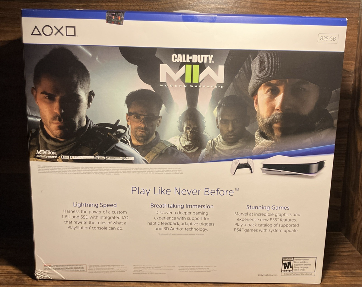 PlayStation - cod mw2 PS5版　中古 Sony PS5 Blu-Ray Edition Console Call of Duty Modern Warfare