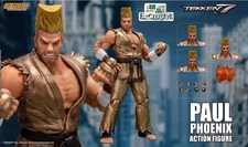 Storm Toys 1/12 BNTK06SP Paul Phoenix Exclusive Action Figure 6inches