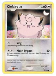 Clefairy 77/130 Diamond & Pearl Pokemon Card